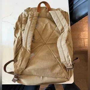 J. Crew Tan Leather Backpack J CREW Harper backpack in Italian leather and calf hair | eBay main image 3